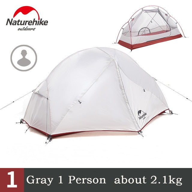 naturehike mongar 2 tent Naturehike Mongar 1-3 Person Ultralight Camping Tent – Camping and Tactical Outfitters