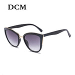 DCM Cateye Sunglasses Women Vintage Gradient Glasses Retro Cat eye Sun glasses Female Eyewear UV400