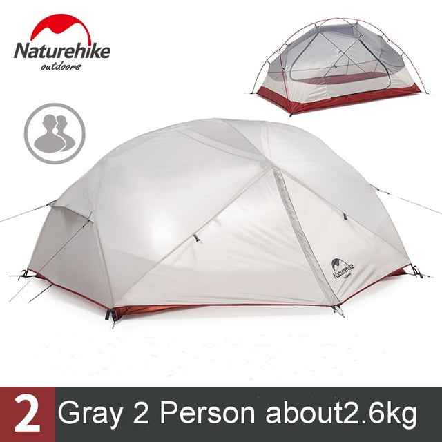 Naturehike Mongar 1-3 Person Ultralight Camping Tent – Camping and Tactical Outfitters