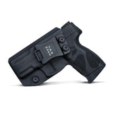 IWB Kydex Gun Holster Custom Fit: Taurus G2C 9mm & Millennium PT111 G2 / PT140 Pistol